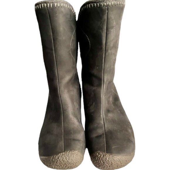 Keen Chamonix Leather Winter Boot - Black - 10 - Picture 3 of 9